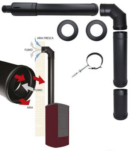 Intermedio Dm fit a 3 vie - tubo in ingresso da 3/8″ - tubi in uscita 3