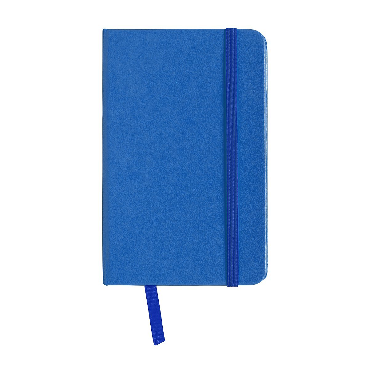 Quaderno in PVC con elastico colorato, fogli bianchi (80 pag.), segnalibro  in raso ❒ Victualia®
