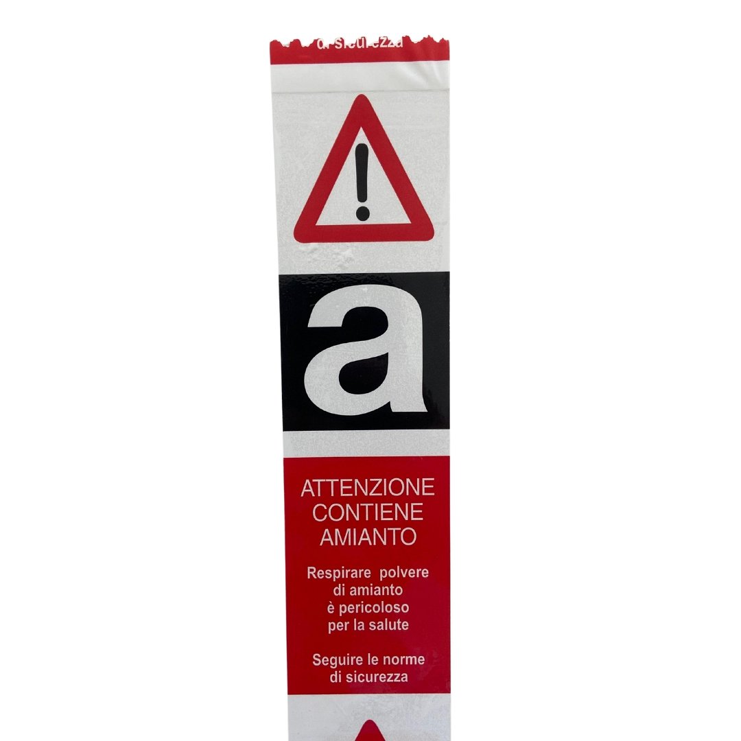 Adesivo Freccia Antioraria Seco, 10x10 Cm, Vinile Autoadesivo Per Interni