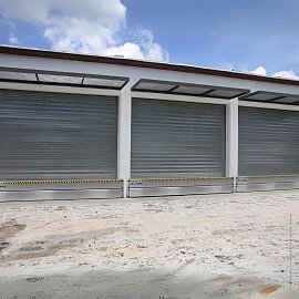 Paratia antiallagamento montaggio fuori luce modulare Aquablock