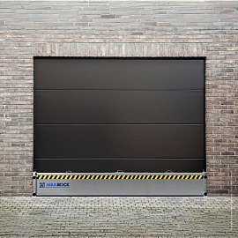 Paratia Antiallagamaneto montaggio in luce Aquablock installazione garage