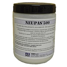 Neutralizzatore assorb. per acido solforico Kg.3 - Rapp. Kg/Lt 0,54 ❒  Victualia®