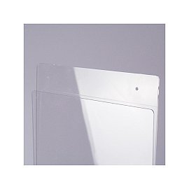 Espositore in plexiglass per messaggi A4, display trasparente per messaggi  A4, display per fogli A4