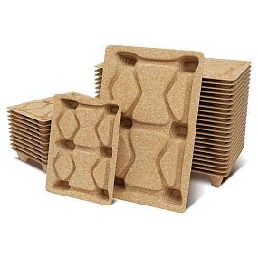 Pallet in legno pressato