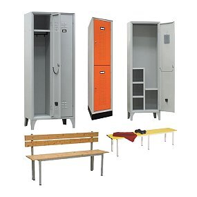 Armadi, armadietti e panche