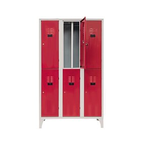 Armadietti Sovrapposti con Tramezza