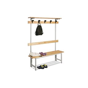 Panche con doghe in legno