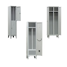 Armadio Spogliatoio Sovrapposto con Tramezza