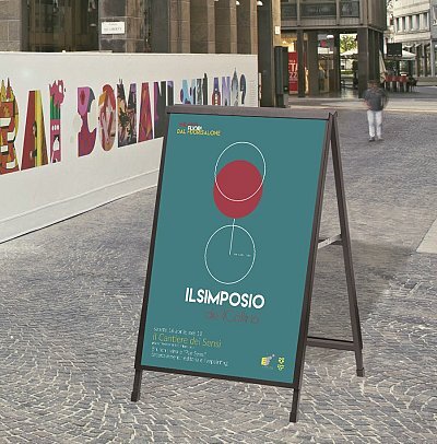 Cavalletto Per Cartelli Stradali Emilia | Supporto Segnaletica Da Esterno - Foto 8