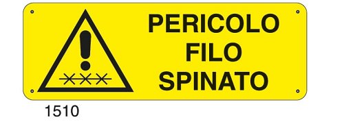 Pericolo filo spinato