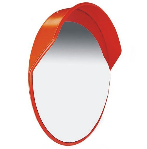 Specchio con lente in acrilico per esterno - Specchio per esterno ø 50 cm.