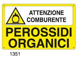 Attenzione comburente-Perossidi organici
