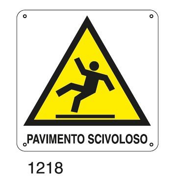 Pavimento scivoloso - D - Alluminio 580x580 mm
