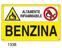 Altamente infiammabile-Benzina