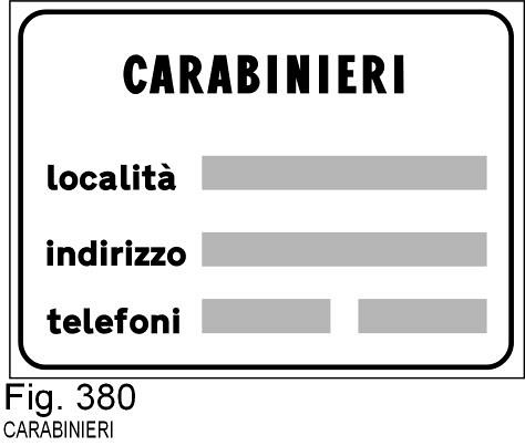 Carabinieri - C - Alluminio CL.3 90x135 cm