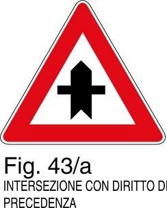 Intersezione con diritto di precedenza