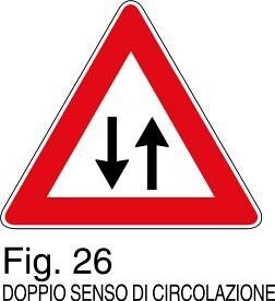 Doppio senso di circolazione - A - Ferro CL.1 60cm