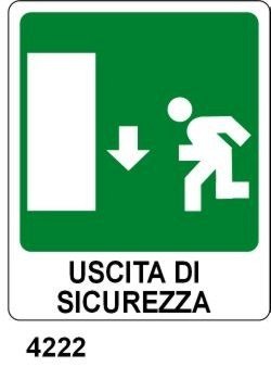 Uscita di sicurezza basso