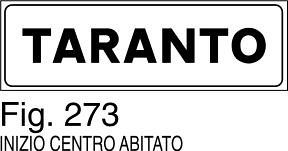 Inizio Centro Abitato - A - Alluminio CL.1 150x70 cm