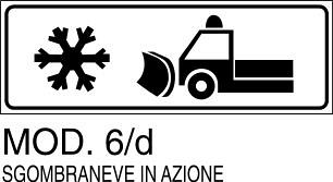 Sgombraneve in Azione - A - Ferro CL.1 53x18 cm