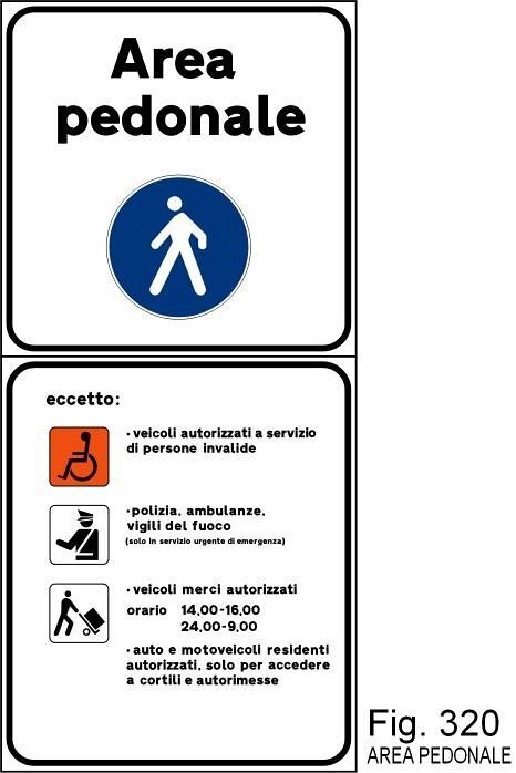Area pedonale