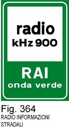 Radio informazioni stradali - B - Ferro CL.1 60x90 cm