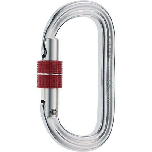Moschettone a ghiera OVAL XL LOCK