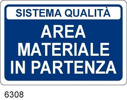 Area Materiale In Partenza - A - Alluminio - 300x200 mm