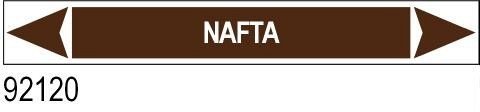 Nafta - etichetta - A - PVC adesivo - 175x30 mm
