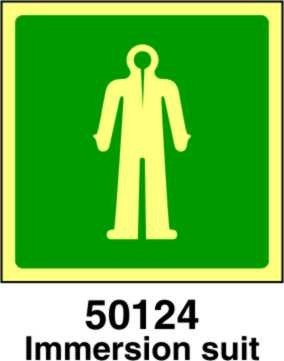 Immersion suit - A - ADL 150x150 mm