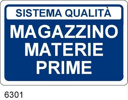 Magazzino Materie Prime - A - Alluminio - 300x200 mm