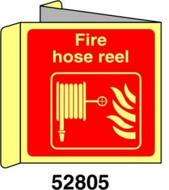 Fire hose reel - A - AL 160x160 mm