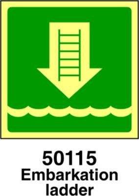 Embarkation ladder - C - ADL 500x500 mm