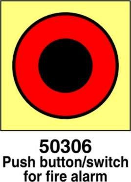 Push button/switch for fire alarm