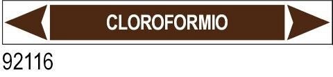 Cloroformio - etichetta