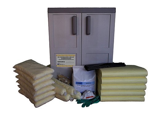 Kit antisversamento per prodotti chimici contenitore armadio 2