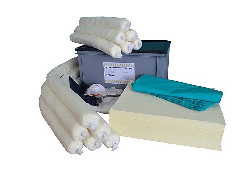 Kit antisversamento per prodotti chimici a forma di bauletto