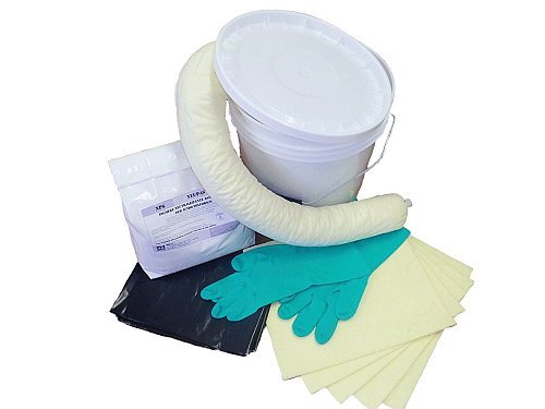 Kit antisversamento per prodotti chimici contenitore in secchio