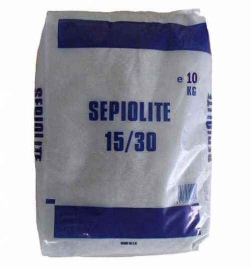 Sepiolite naturale fine mm. 0,60-1,80 1 sacco 10 Kg.