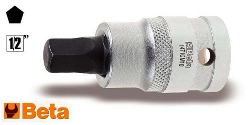 Chiave a bussola maschio pentagonale per pinze freno vetture FORD.