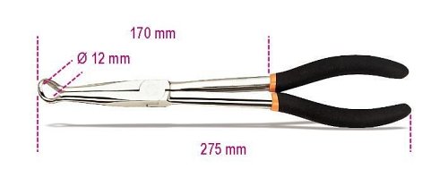 Pinza per cappucci candele di accensione