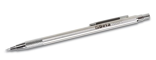 Punta per tracciare a penna in acciaio temprato cromato. Lunghezza 150 mm.