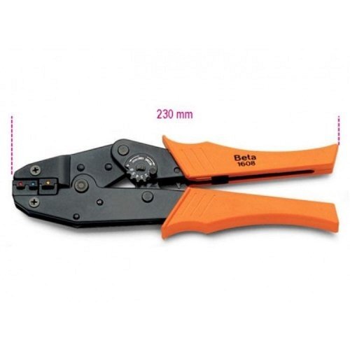 Pinza per capicorda preisolati con regolatore di pressione