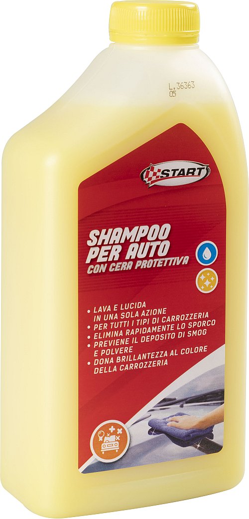 Shampoo con cera protettiva 1L universale ❒ Victualia®