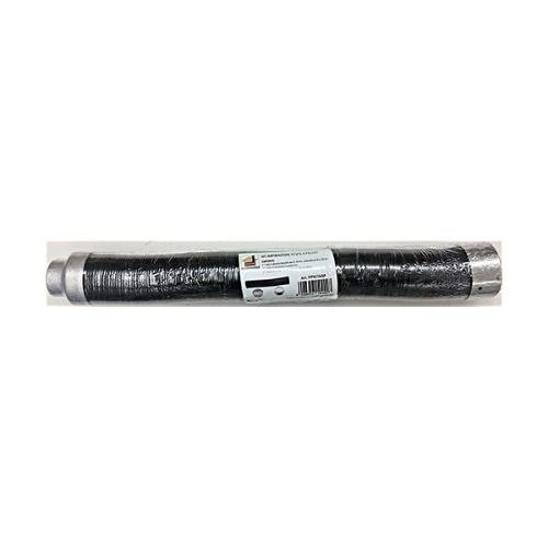 Kit di aspirazione stufe a pellet tubo DN 50 / 40 nero flessibile estensibile 150 cm canna fumaria pellet