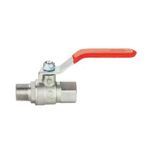 rubinetto valvola a sfera 1'' m/f maniglia piatta per acqua 25 bar