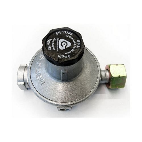 Regolatore di pressione 3 kg 30 50 mbar gas 4 propano en 13785 cavagna reca 753