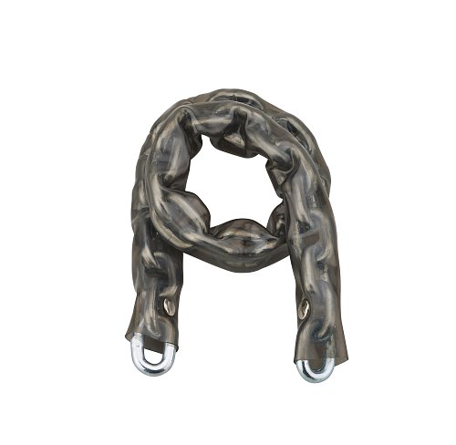 Catena in acciaio zincato Loops per bicicletta, cancelli, Ø 6mm, 0.6m, guaina PVC, blister - THIRARD