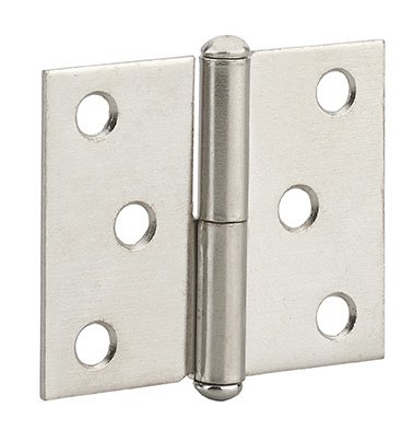 Cerniera per porte interne, 40x50mm, acciaio,
