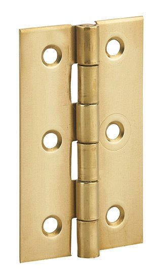 Cerniera per porte, 60x35mm, ottone